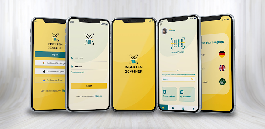 Insekten Scanner App